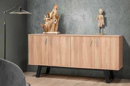 بوفية 4 دلفة 160× 90 سم – بيج – M-116