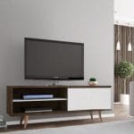 وحدة تليفزيون 30×150 سم – بنى أبيض – TV053