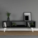 ترابيزة تليفزيون 30×120سم  رمادى -TV091
