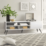 وحدة تليفزيون 40×160 سم – ابيض – TV080