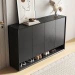 جزامة 4 ضلفة 120×140 سم – اسود – G-351