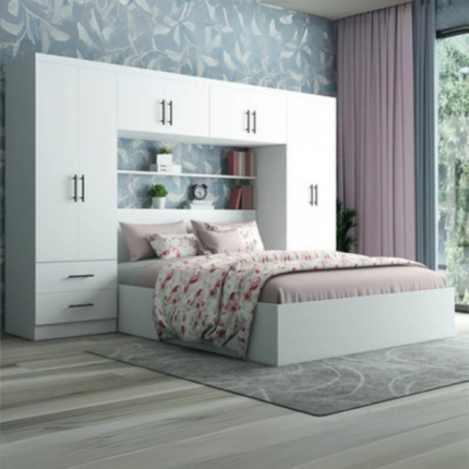 غرفه نوم ماستر مقاس 320*220 ابيض كود 085