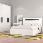 غرف نوم أبيض 4 قطع كود room 085