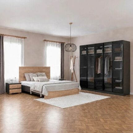 غرفه نوم مع دريسنج ٥ قطع كود room 103
